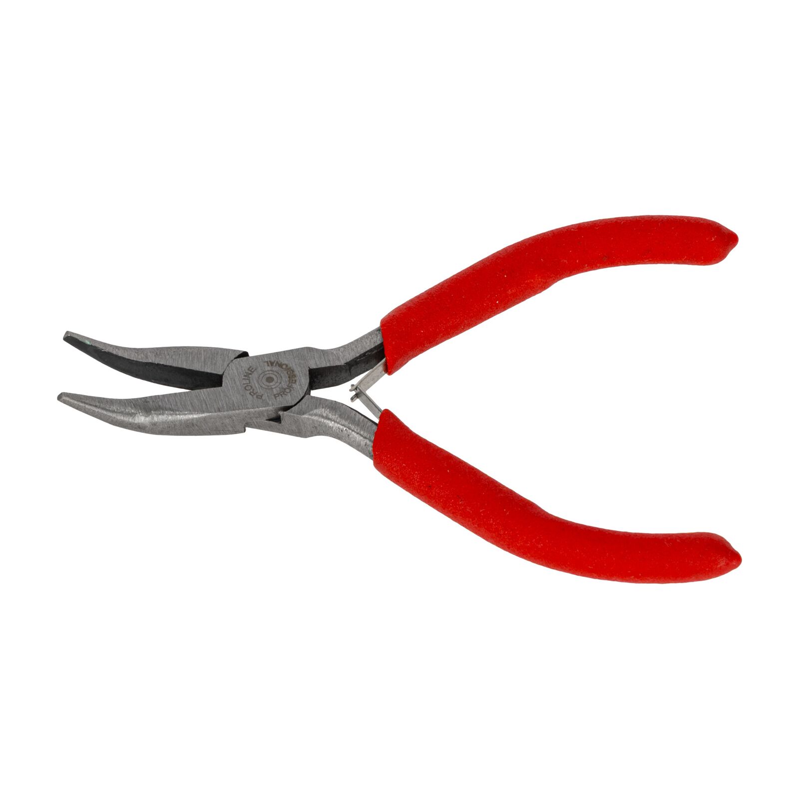 PROLINE TOOLS Flacktång böjd 120 mm, l=120 mm, Rundad Käft, Proline - 3
