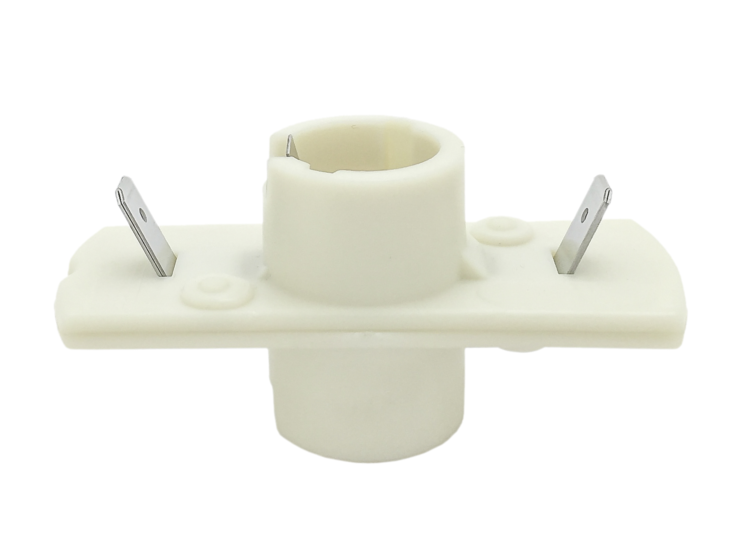 Lamphållare med flatstift, rostfri – 20 st