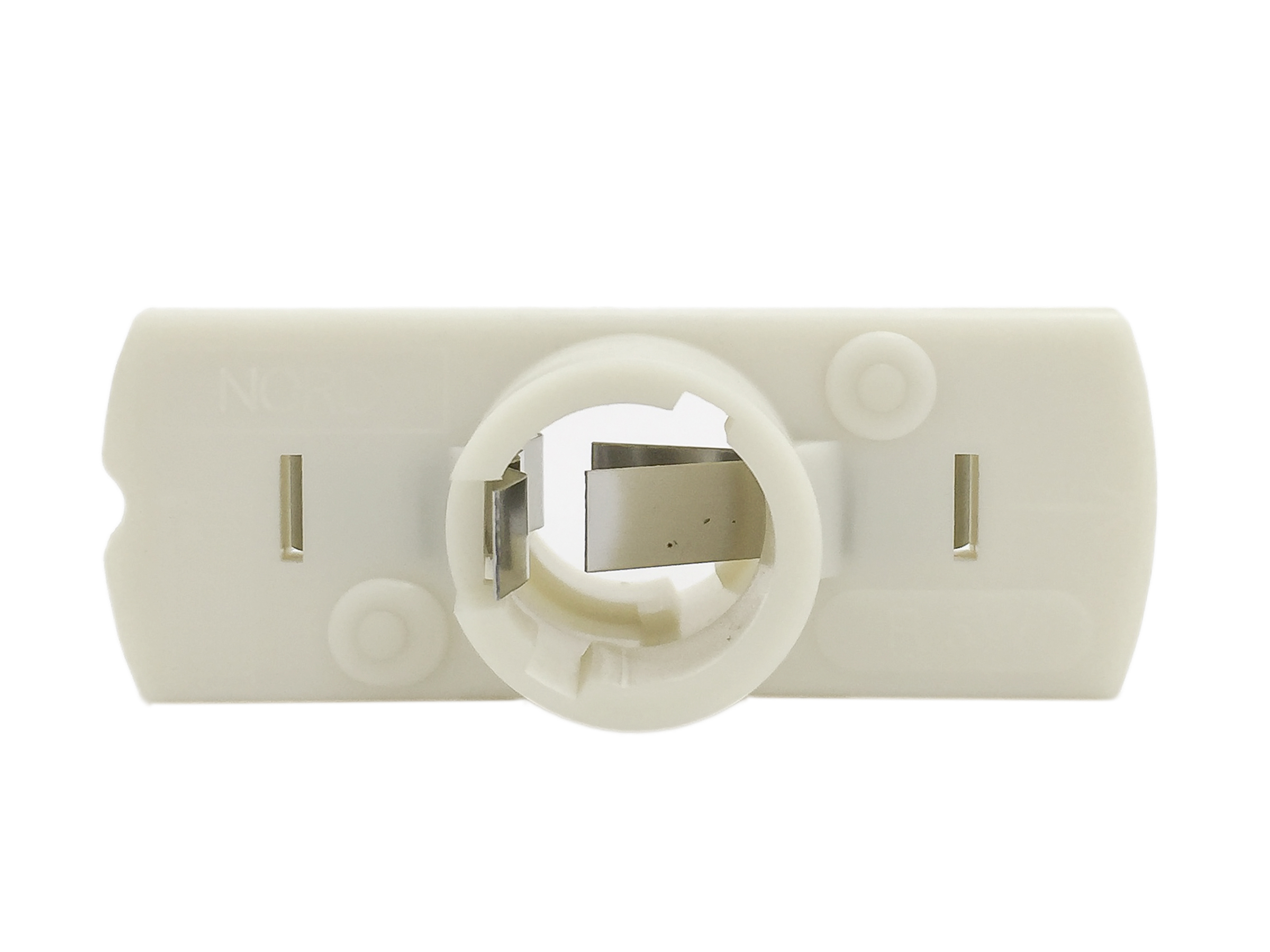 Lamphållare med flatstift, rostfri – 20 st - 2
