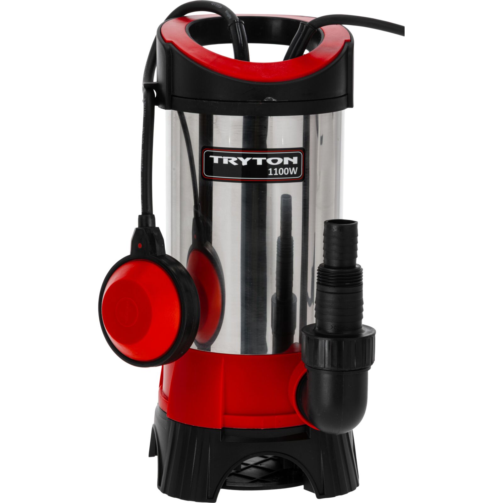 Tryton Dränkbar pump för smutsigt vatten, 1100W, 11m / 7m - 4