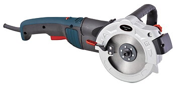 Tryton Såg med Dubbla Blad 860W, 125 mm, 3000-5500 RPM, Laser, Inkl. Väska