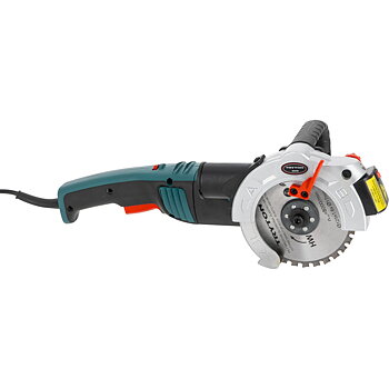Tryton Såg med Dubbla Blad 860W, 125 mm, 3000-5500 RPM, Laser, Inkl. Väska
