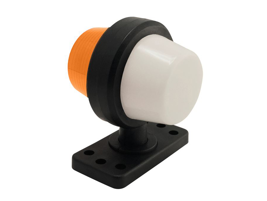 Positionsljus 110 mm vit/orange
