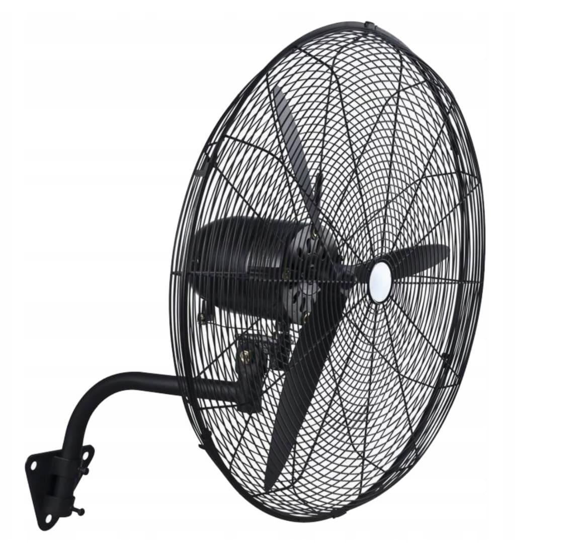 Kraftfull väggfläkt 75 cm 230W - industrifläkt för väggmontering, 17400m3/h, inkl. varvtalsreglerare
