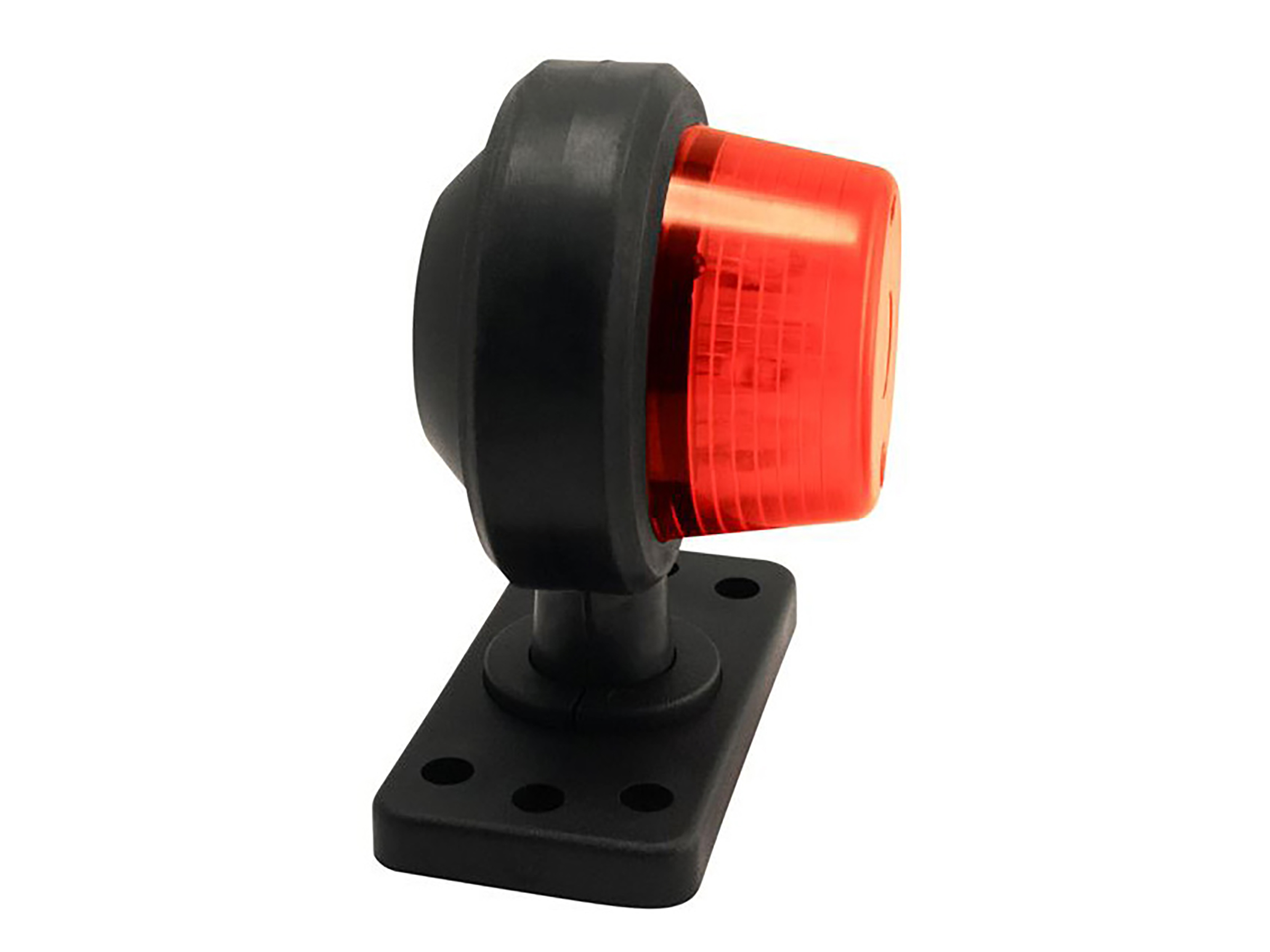 LED Sidomarkeringsljus 110 mm med täcklock, E-märkt