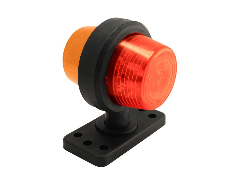 LED Sidomarkeringsljus orange/orange 110 mm