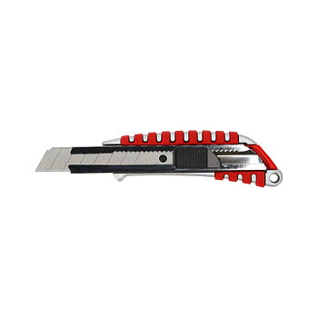 PROLINE TOOLS Brytbladskniv 18 mm, SK5, Aluminium/Gummihandtag, Proline