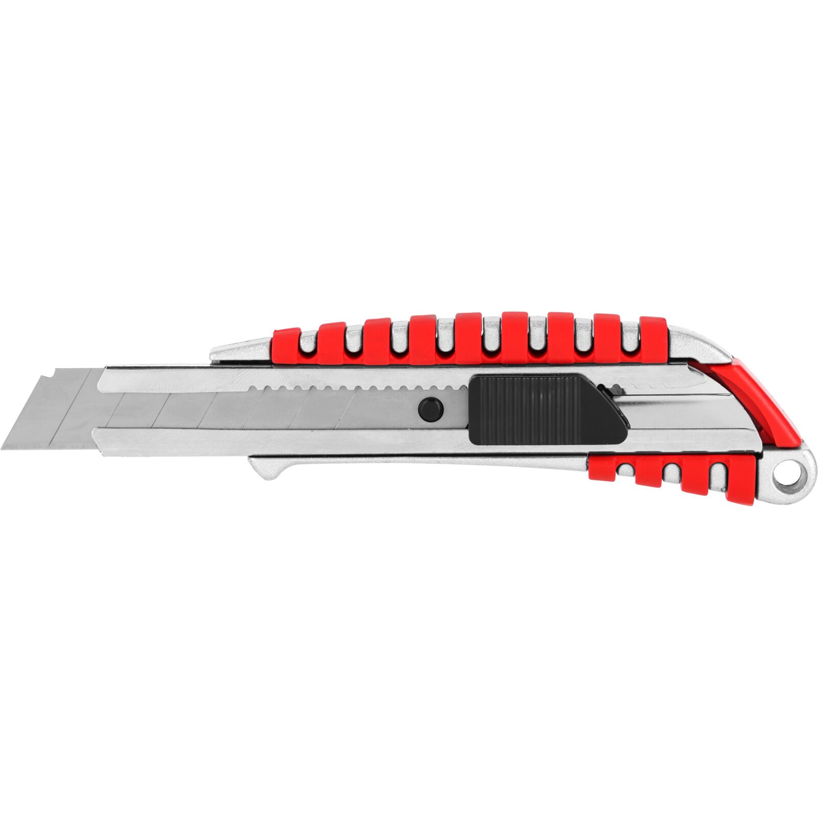 PROLINE TOOLS Brytbladskniv 18 mm, SK5, Aluminium/Gummihandtag, Proline - 3