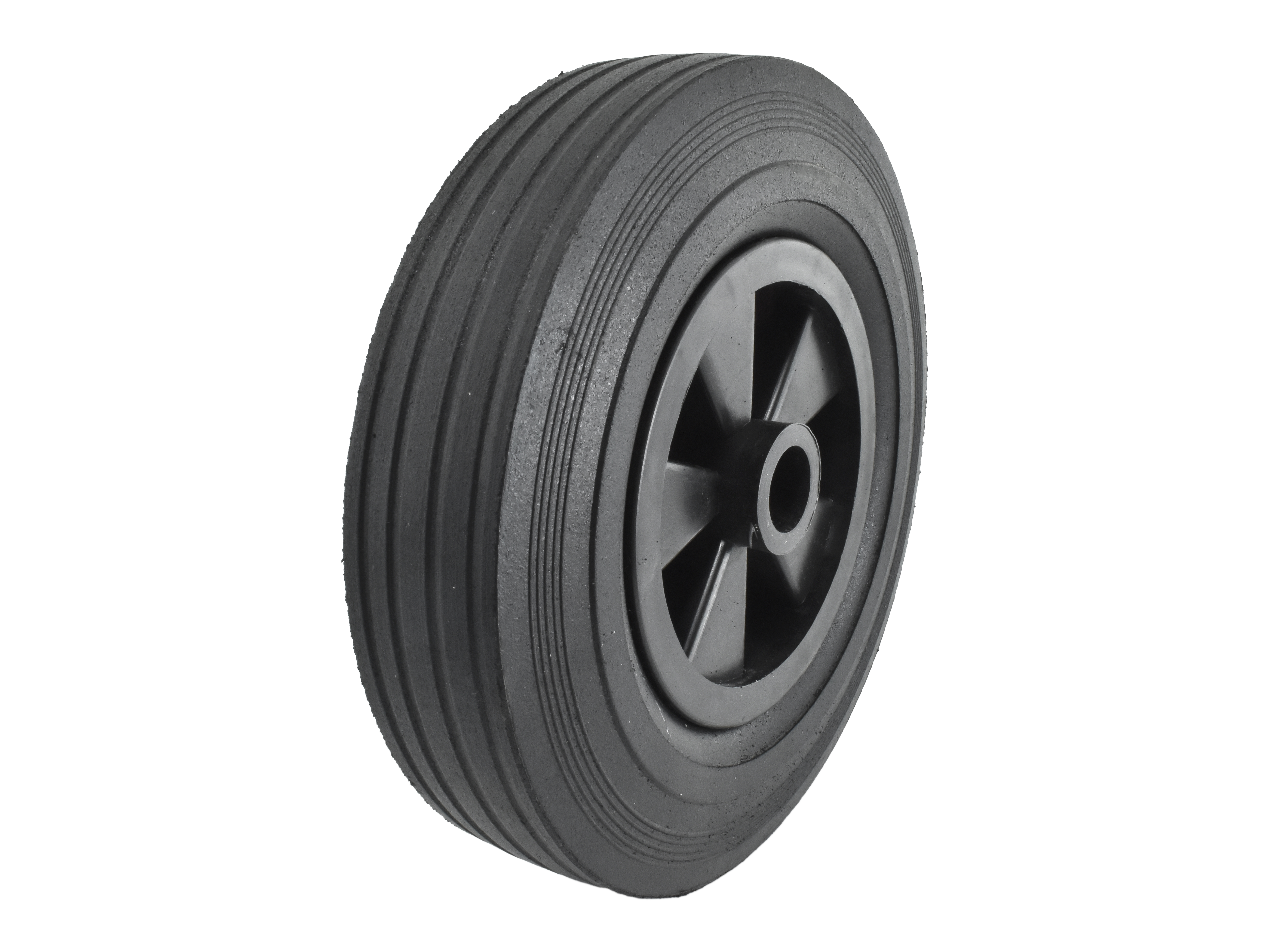 Reservhjul massivt gummi 200x50 mm