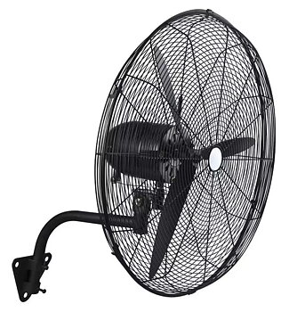 Kraftfull väggfläkt 65 cm 210W - industrifläkt för väggmontering, 12300 m3/h m3/h