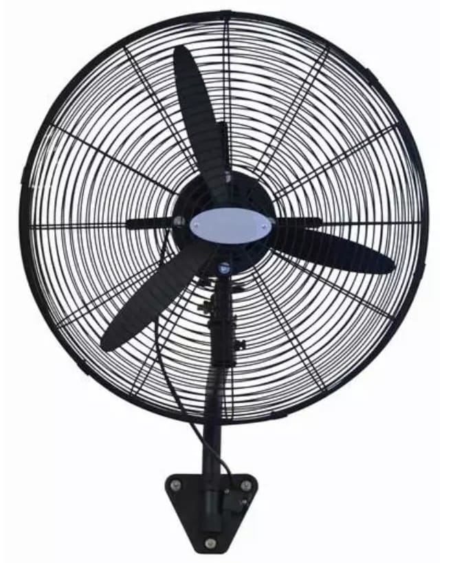 Kraftfull väggfläkt 65 cm 210W - industrifläkt för väggmontering, 12300 m3/h m3/h - 3