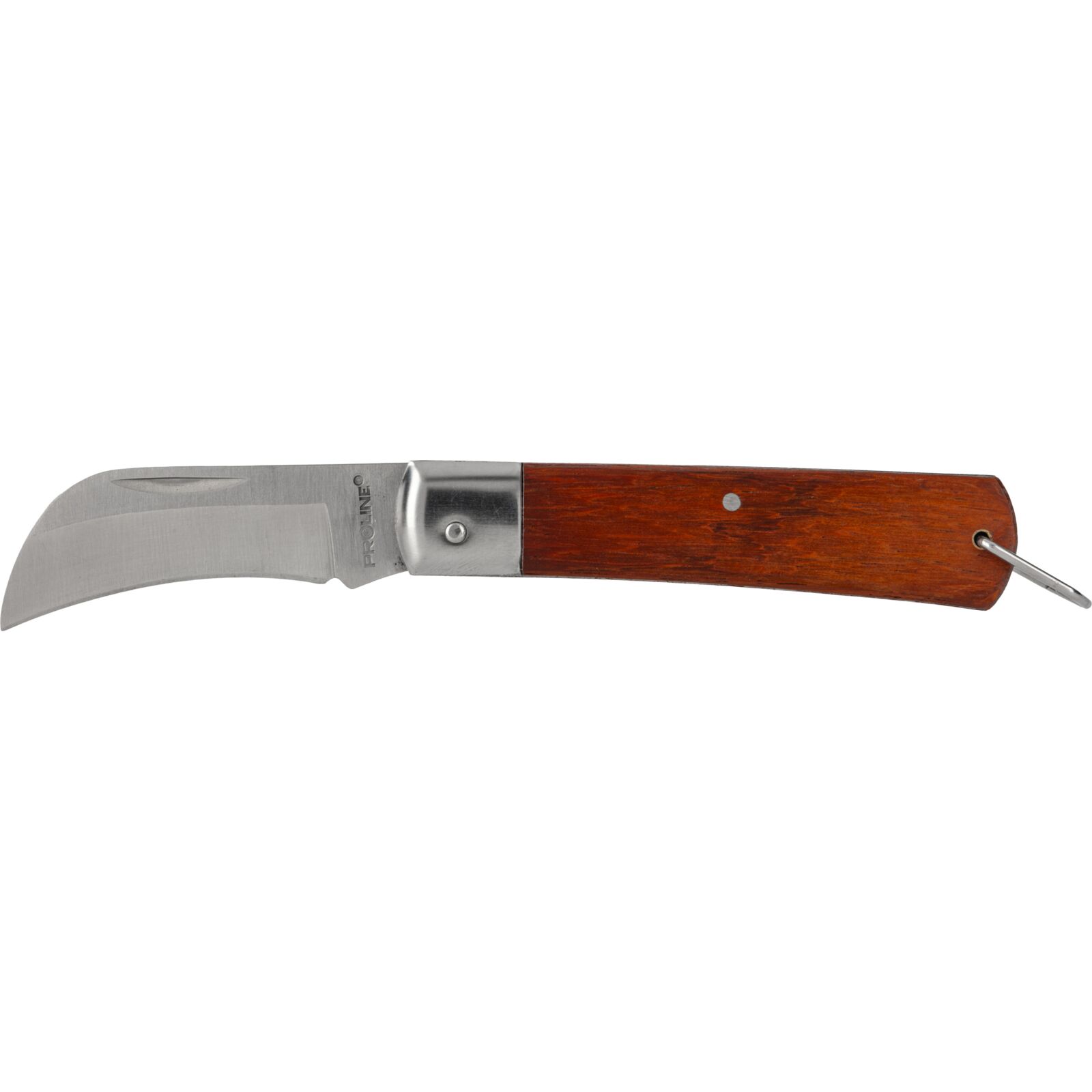 PROLINE TOOLS Elektrikerkniv med böjd blad 65 mm, Proline