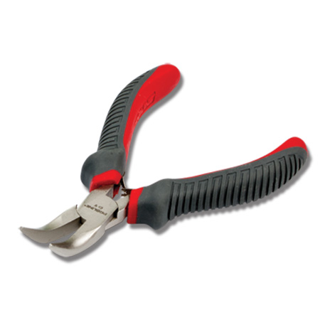 PROLINE TOOLS Flacktång Mini 125 mm, Böjd Näsa, Proline