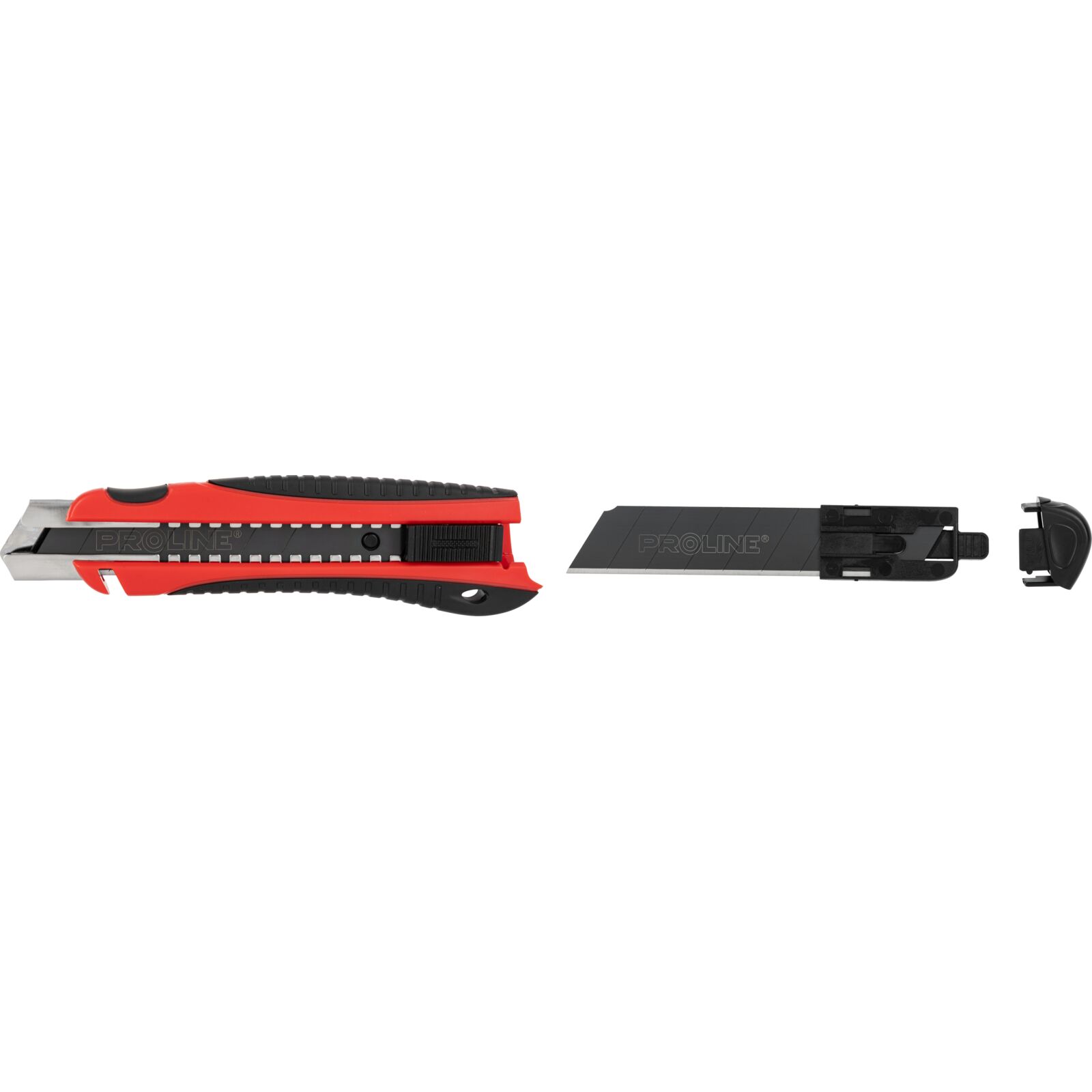 PROLINE TOOLS Retraktabel Kniv 25 mm, SK2 Svart, (1+2 st), Proline - 4