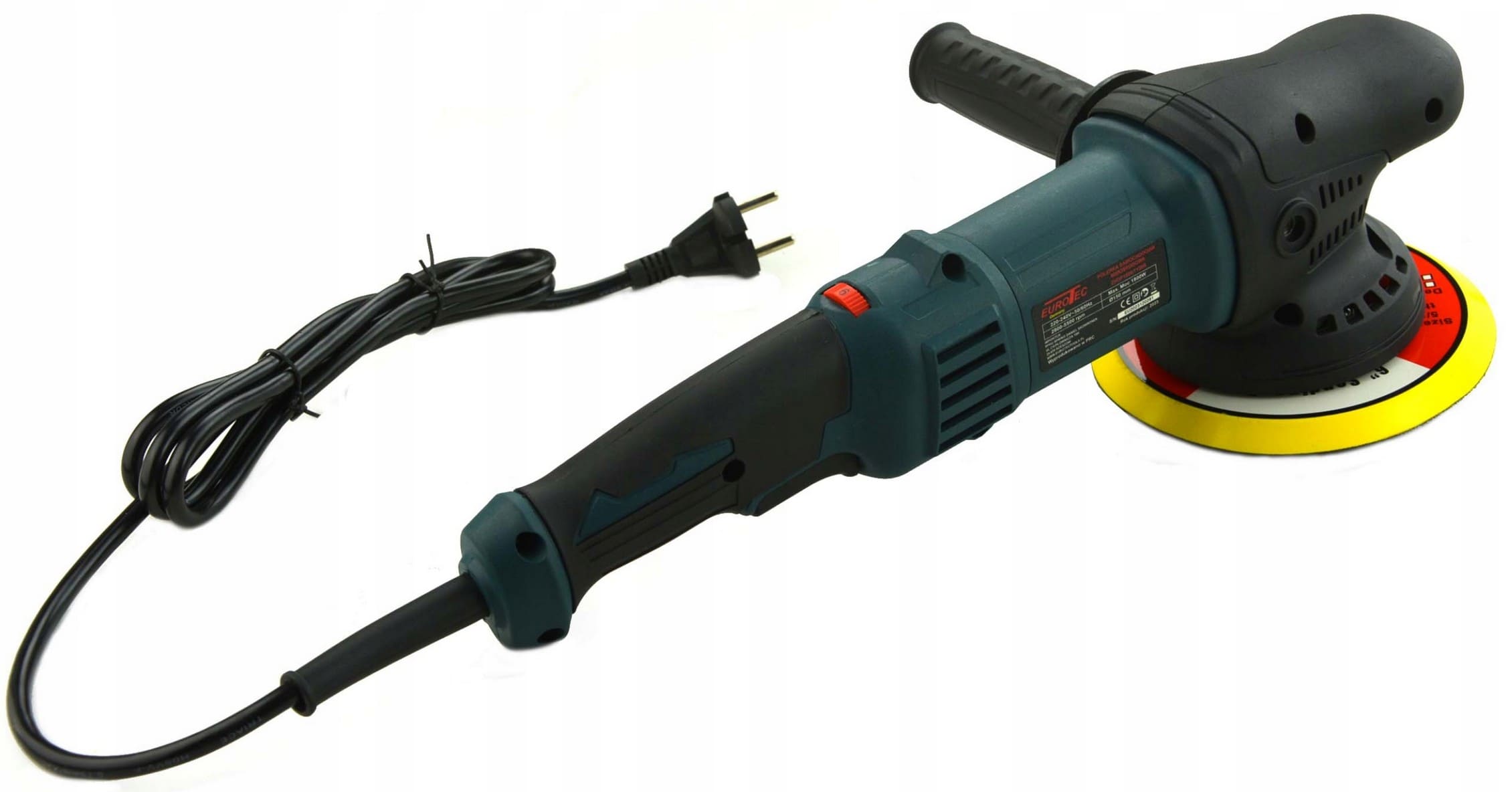 Oscillerande polermaskin 230V 150 mm, 1800 W, 2800-5500 RPM, EuroTec - 2