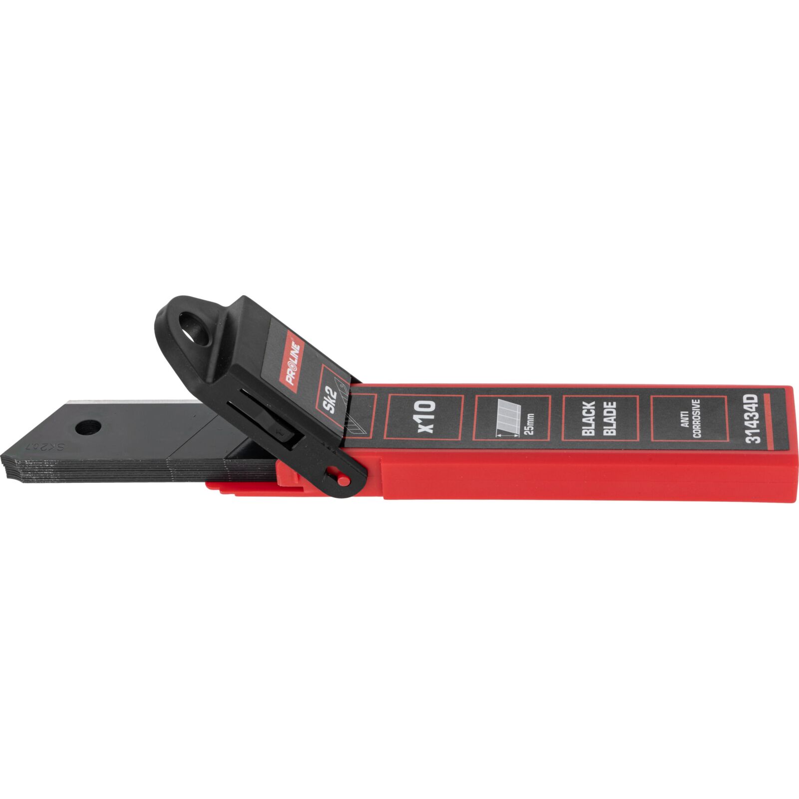 PROLINE TOOLS Svarta Brytblad 25*0, 7 mm, 10st på kort, Proline - 3