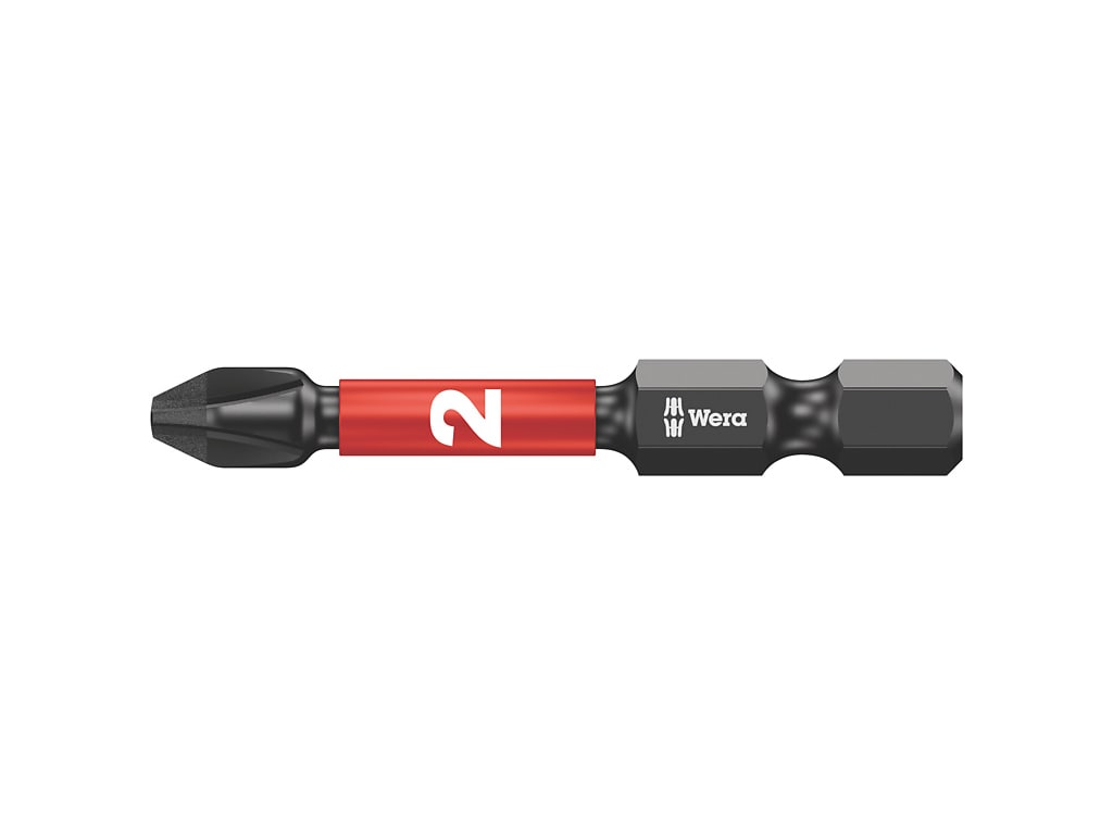 Phillips bit PH250 mm 1 WERA 851/4 IMP DC Impaktor Diamond bit, 5-pack