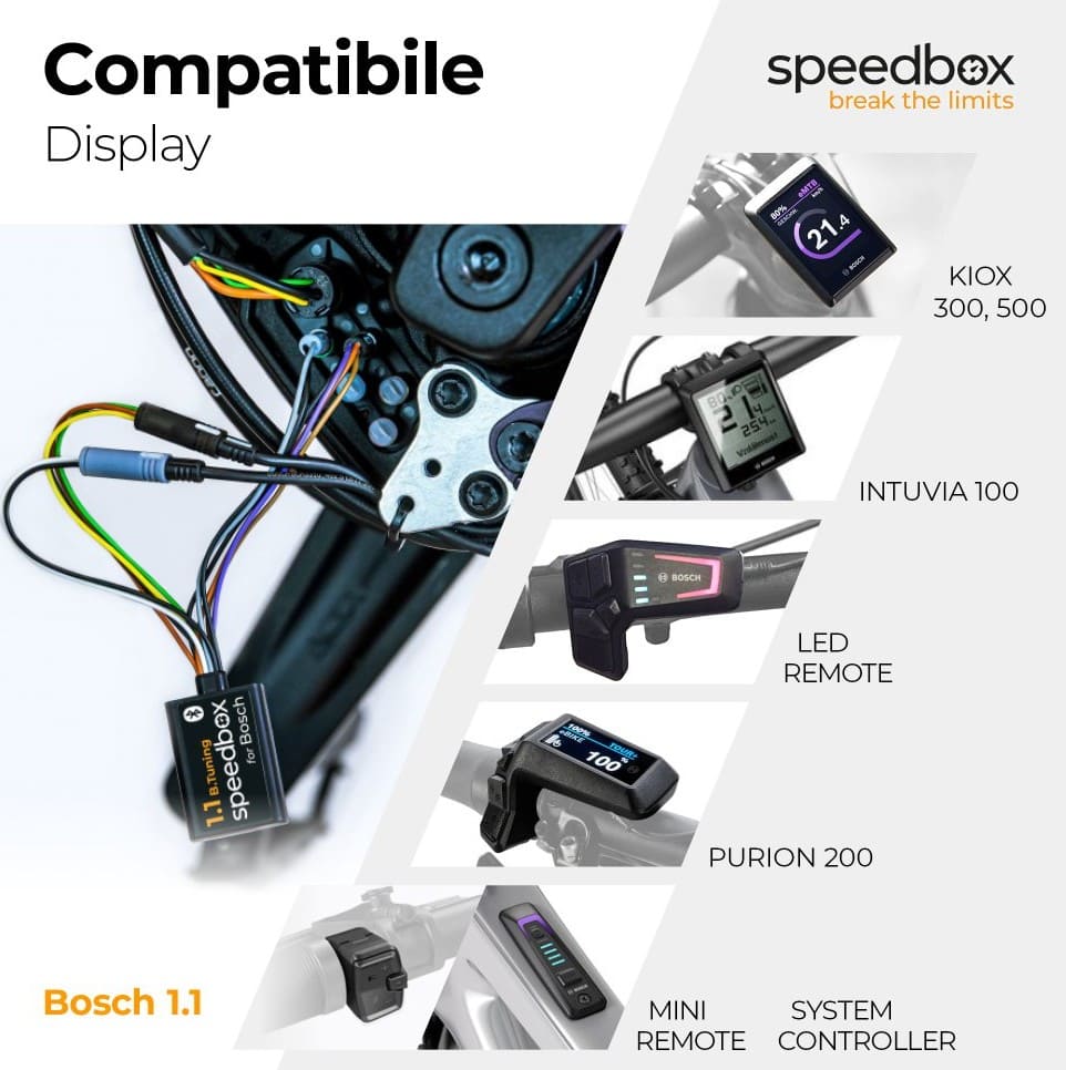 SpeedBox 1.1 Tuning för Elcyklar med BOSCH motorer (smart) - 3