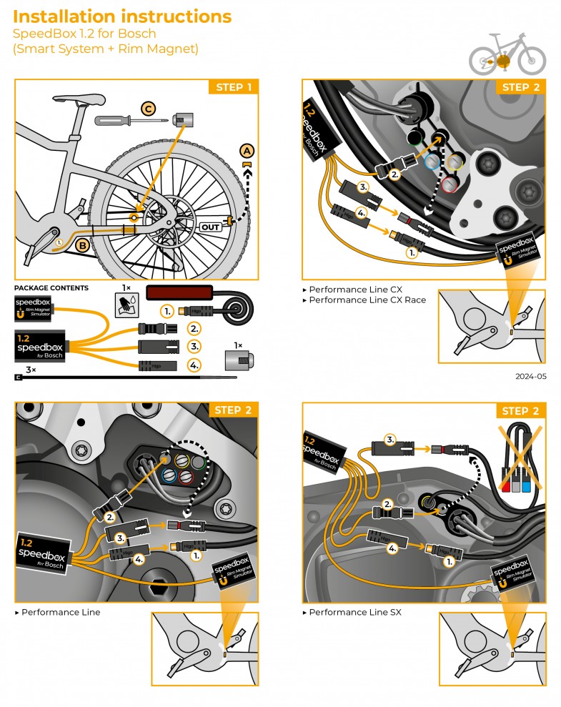 SpeedBox 1.2 Tuning för Elcyklar med BOSCH motorer (smart + magnet) - 12