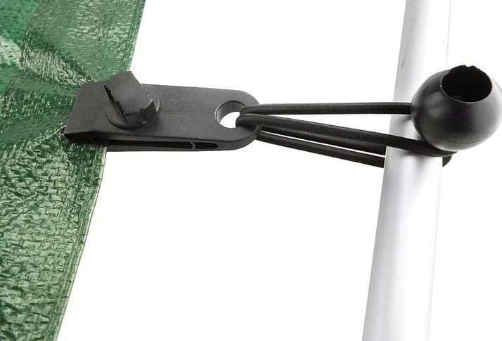 Skruvklämmor med handtag 10st, BUNGEE CORD CLIPS - 2