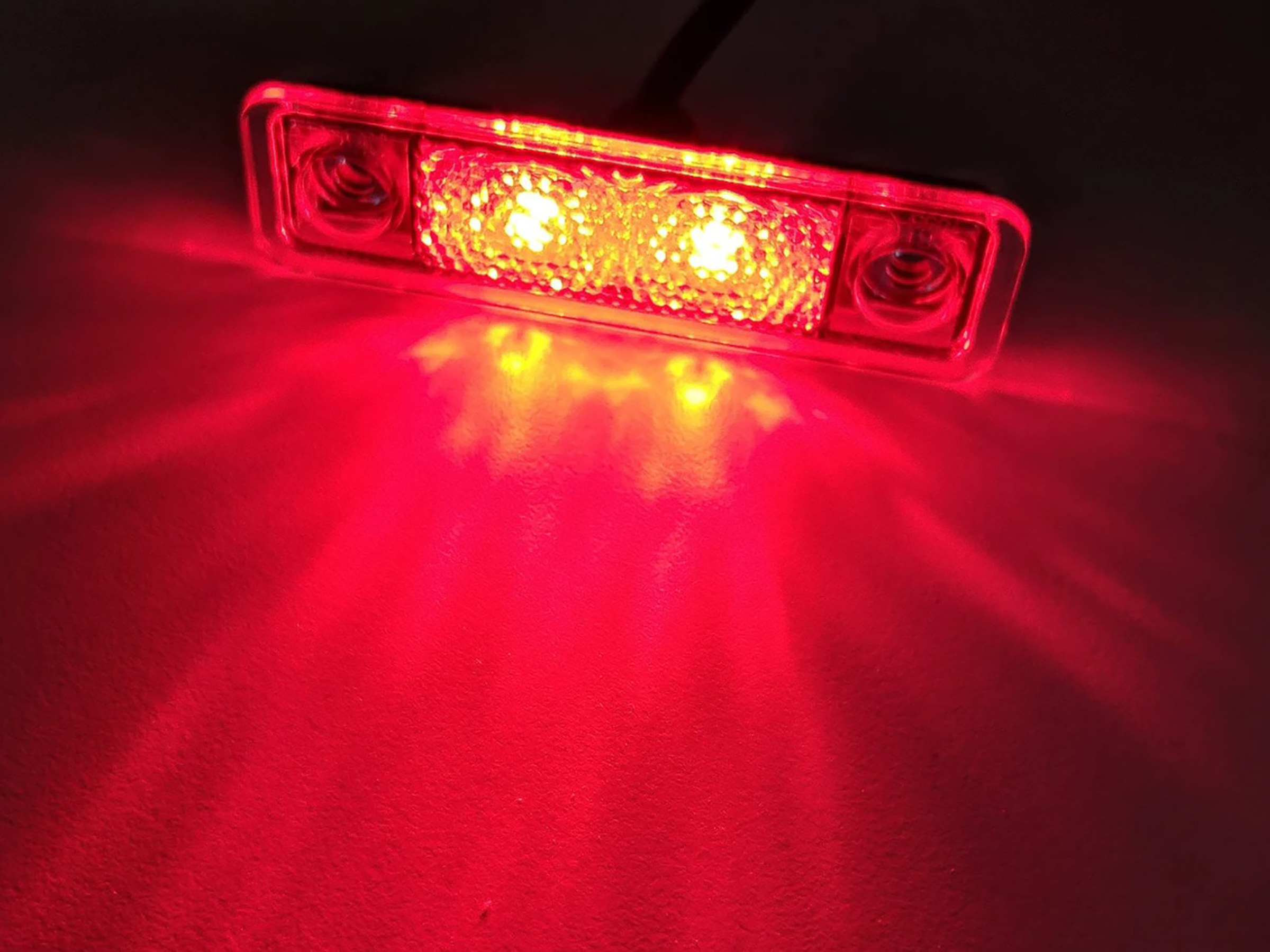 Röd Sidomarkering LED
