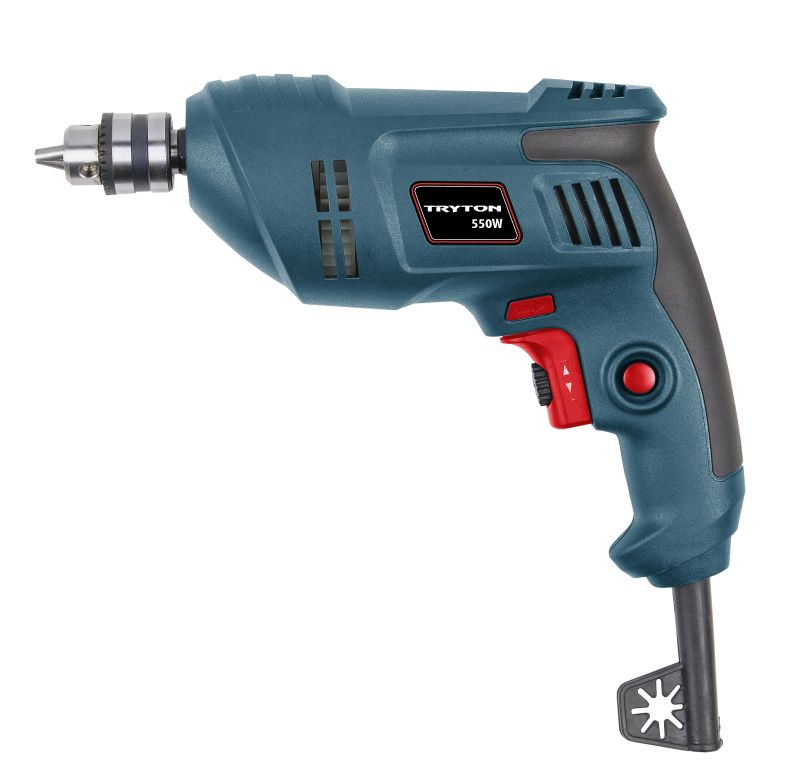 Tryton Borrmaskin (utan slagfunktion) 550W, 10 mm l/P