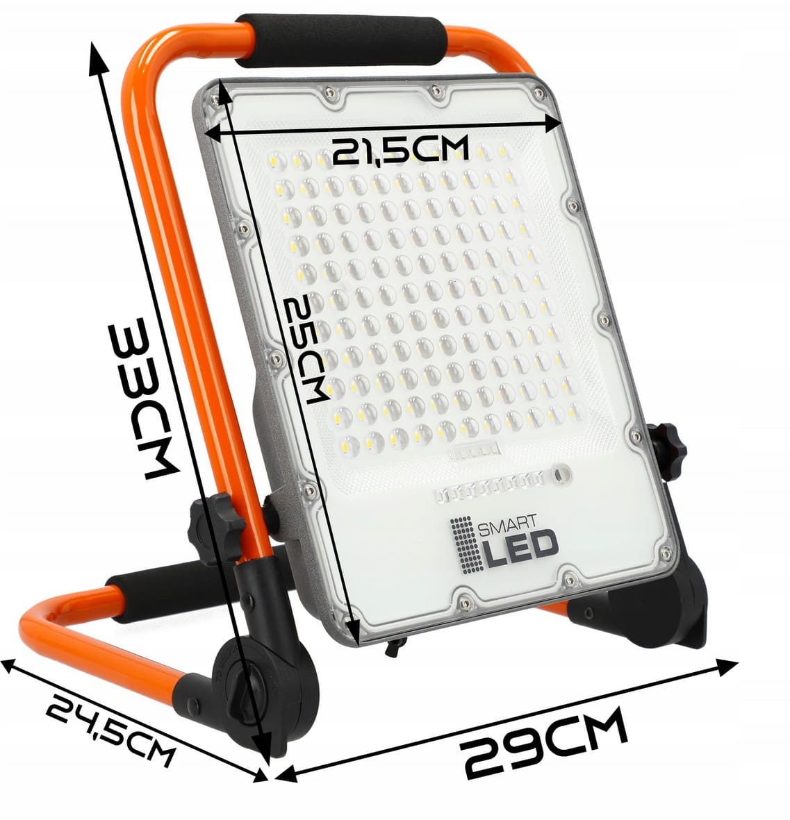 Arbetsbelysning LED 100W 3500lm Batteridriven IP65 Vridbar och Hopfällbar - 10