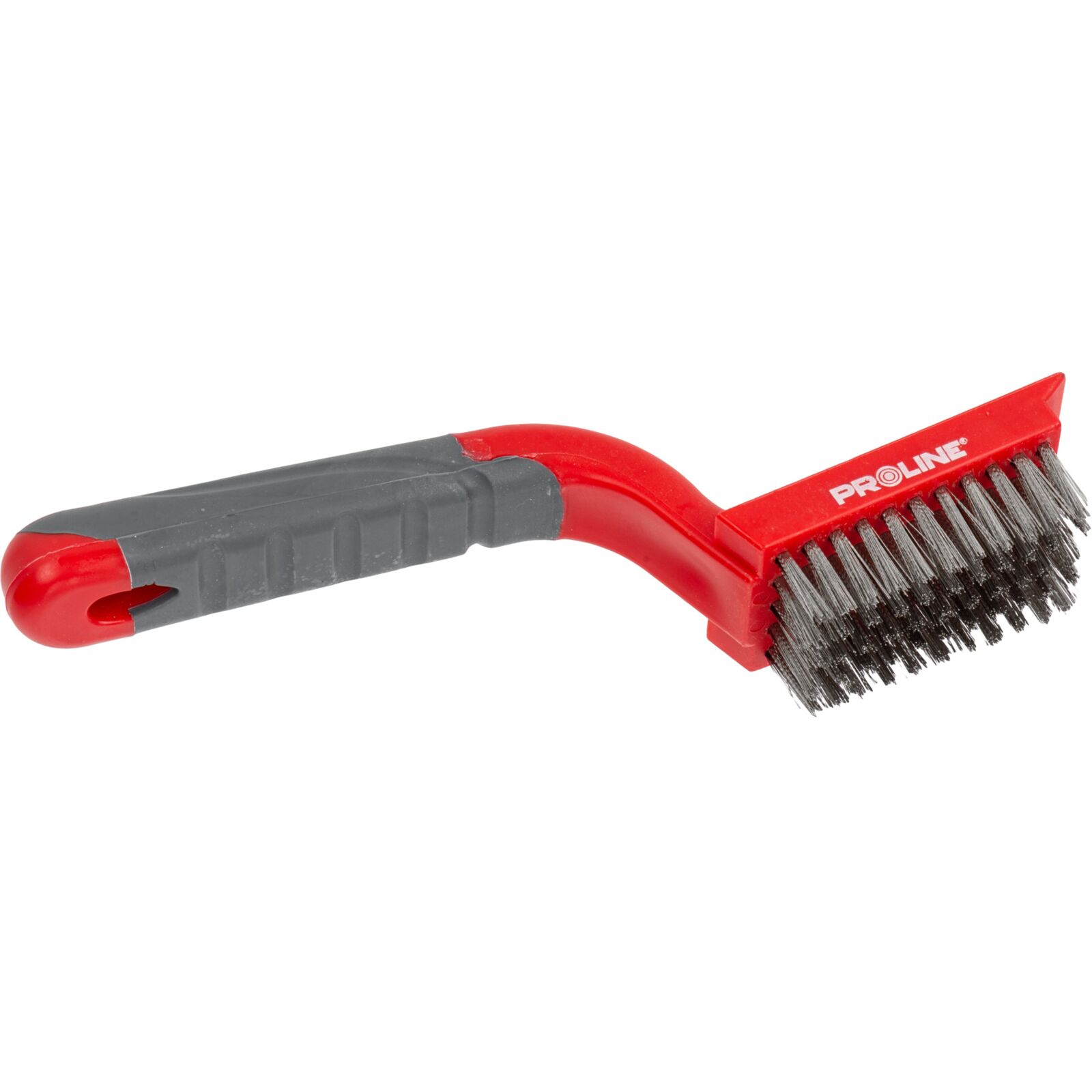 PROLINE TOOLS Trådborste Rostfritt Stål, 5 x 11 Rader, 180 mm, Proline - 4