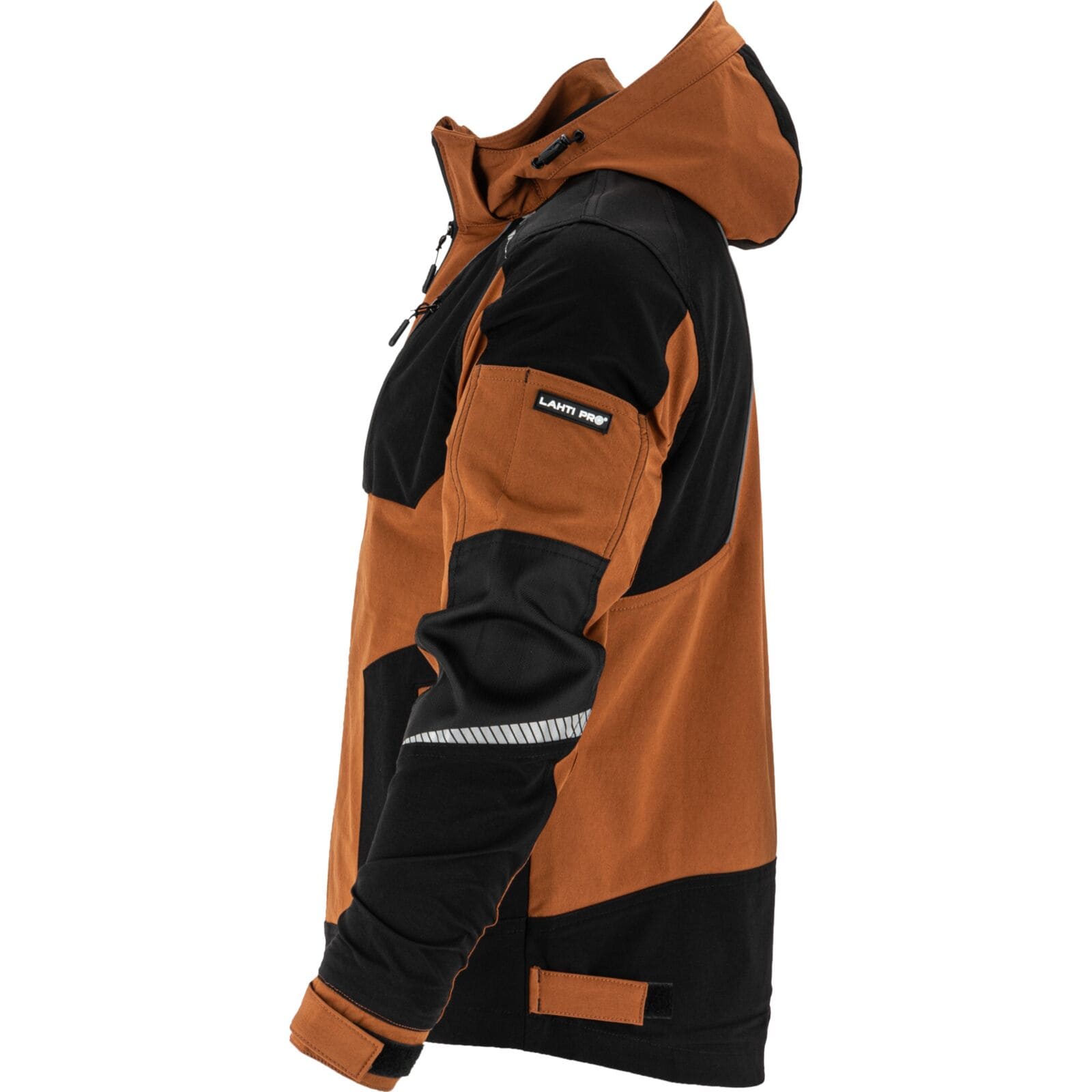 LahtiPro Jacka stretch, slim fit, brun-svart, CE, LAHTI (Storlek : 2XL) - 7