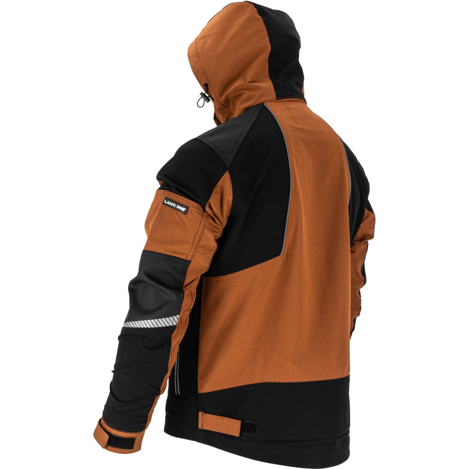 LahtiPro Jacka stretch, slim fit, brun-svart, CE, LAHTI (Storlek : 3XL) - 9