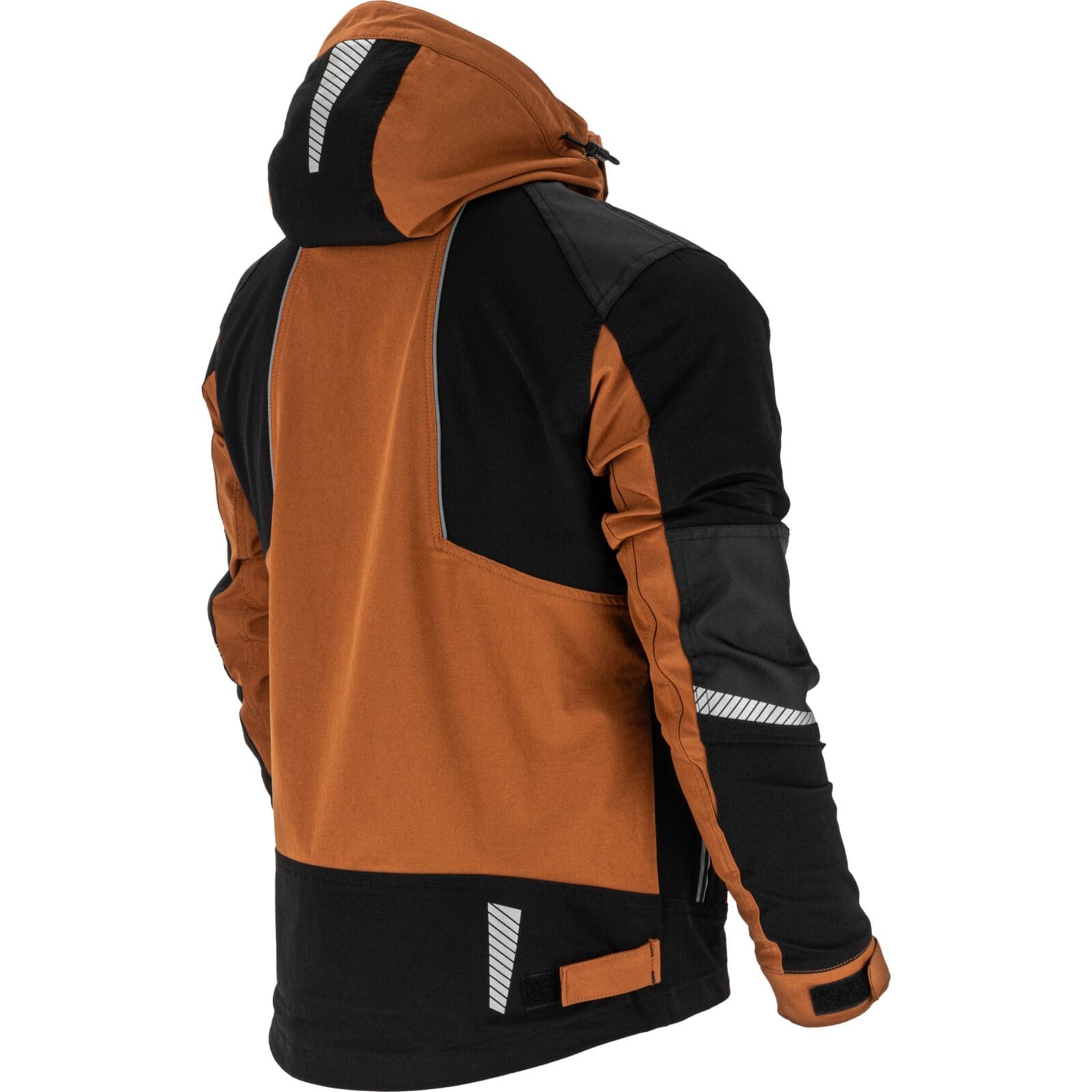 LahtiPro Jacka stretch, slim fit, brun-svart, CE, LAHTI (Storlek : 3XL) - 4
