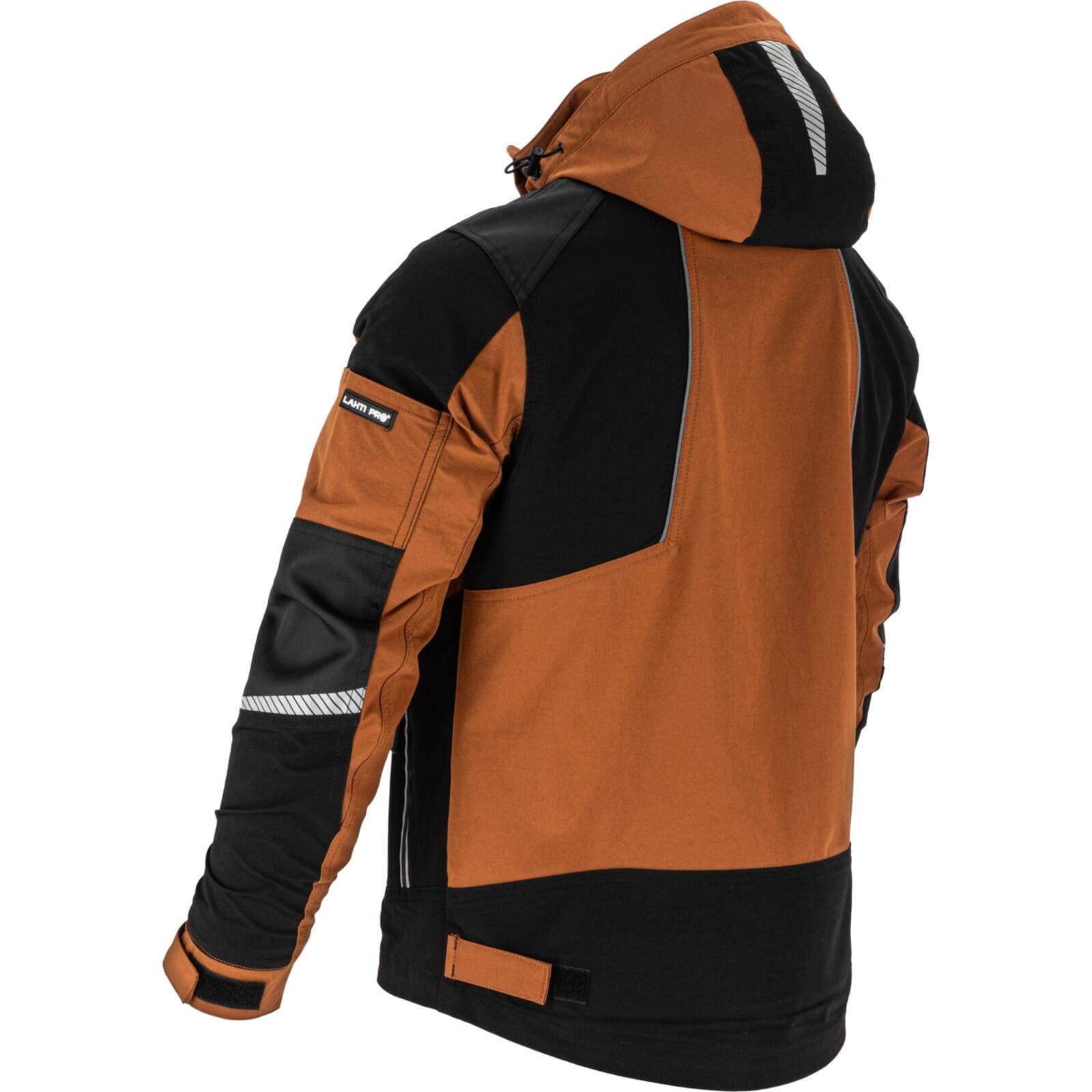 LahtiPro Jacka stretch, slim fit, brun-svart, CE, LAHTI (Storlek : 3XL) - 6