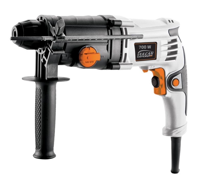 Vulcan Slagborrmaskin, SDS+ 700W 18 mm 1600rpm med väska