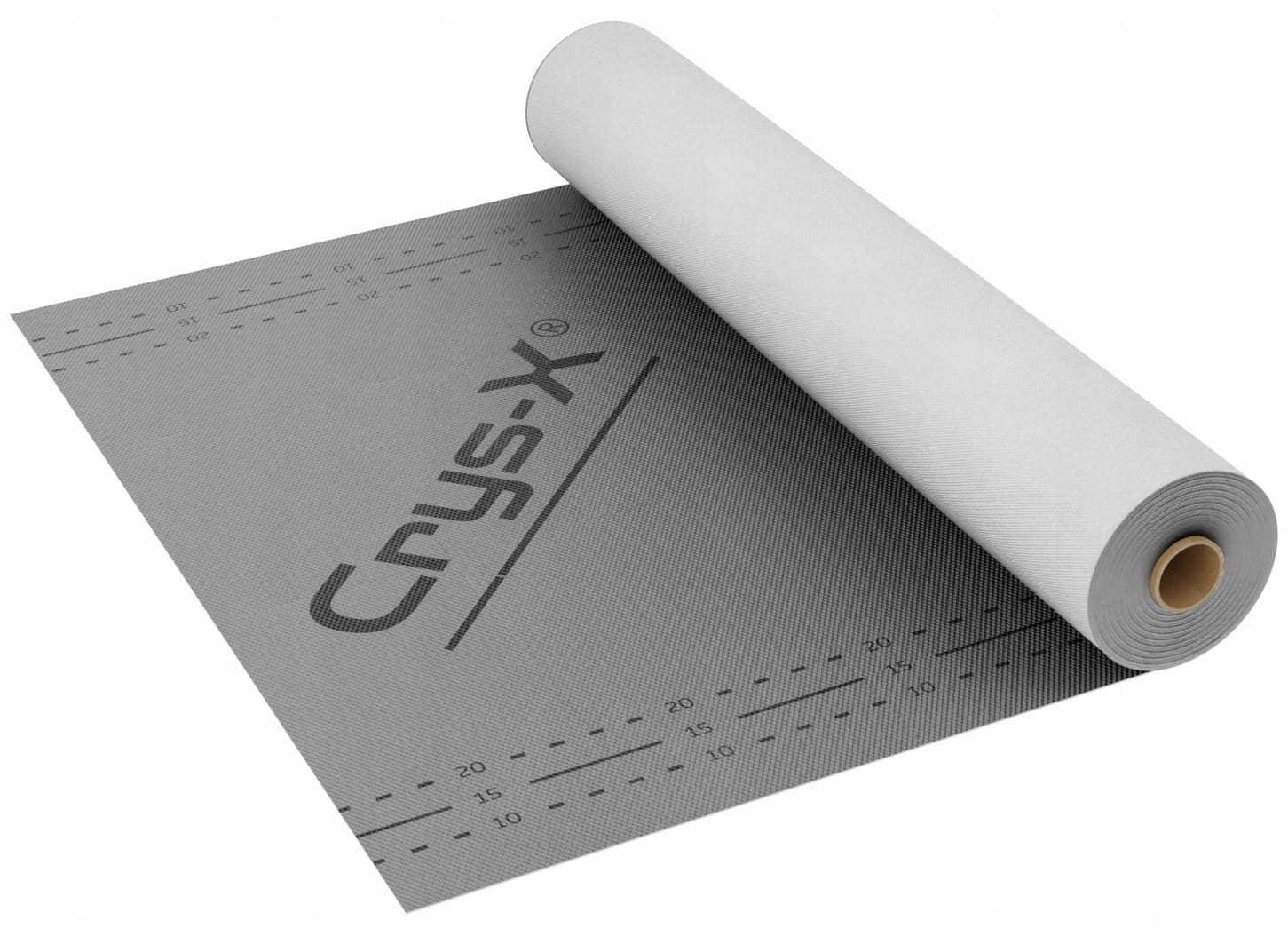 Takmembran, takduk, vindduk 150g rulle 1, 5 x 50m = 75m2 (vindskydd och regnskydd), Crys-X - 2