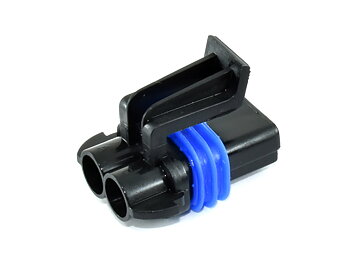 2-polig kontakthus hona för 2,8mm hylsa