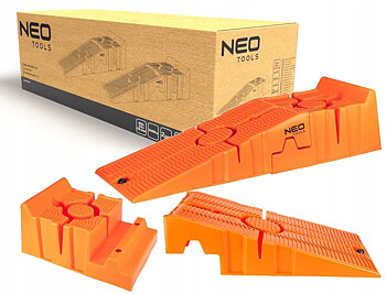 Neo Tools Bilramp 2st, hopfällbar, max 3 ton