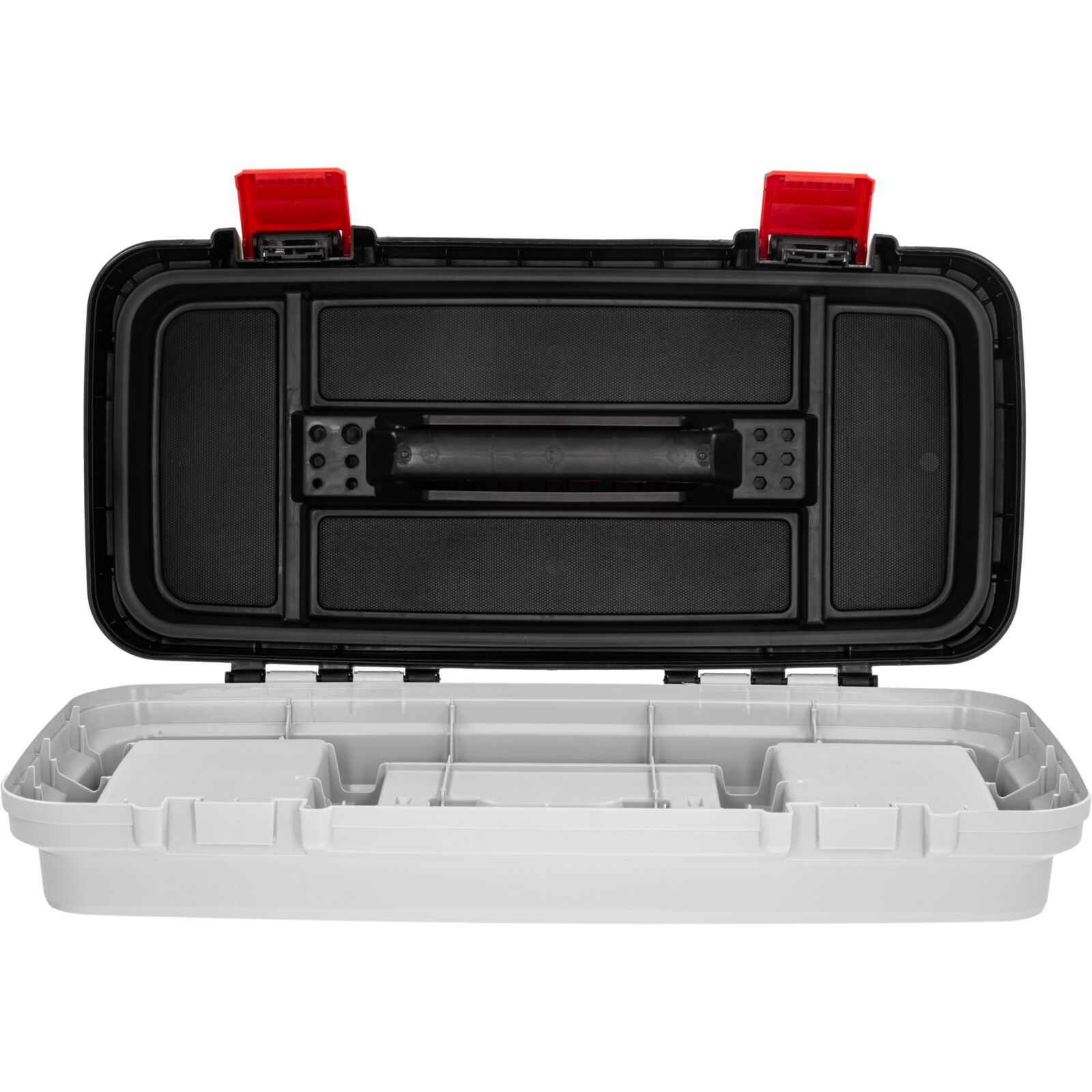 PROLINE TOOLS Verktygslåda med 2 klämmor, 540 x 278 x 269 mm, Proline - 5