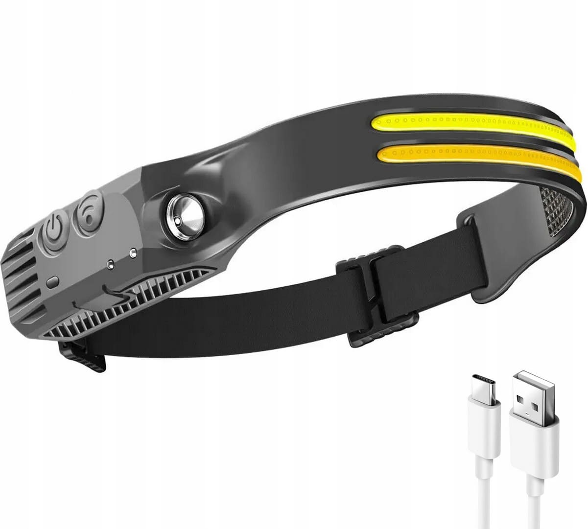 LED Pannlampa / Ficklampa med Rörelsesensor 900 lumen, Uppladdningsbar USB-C - 11