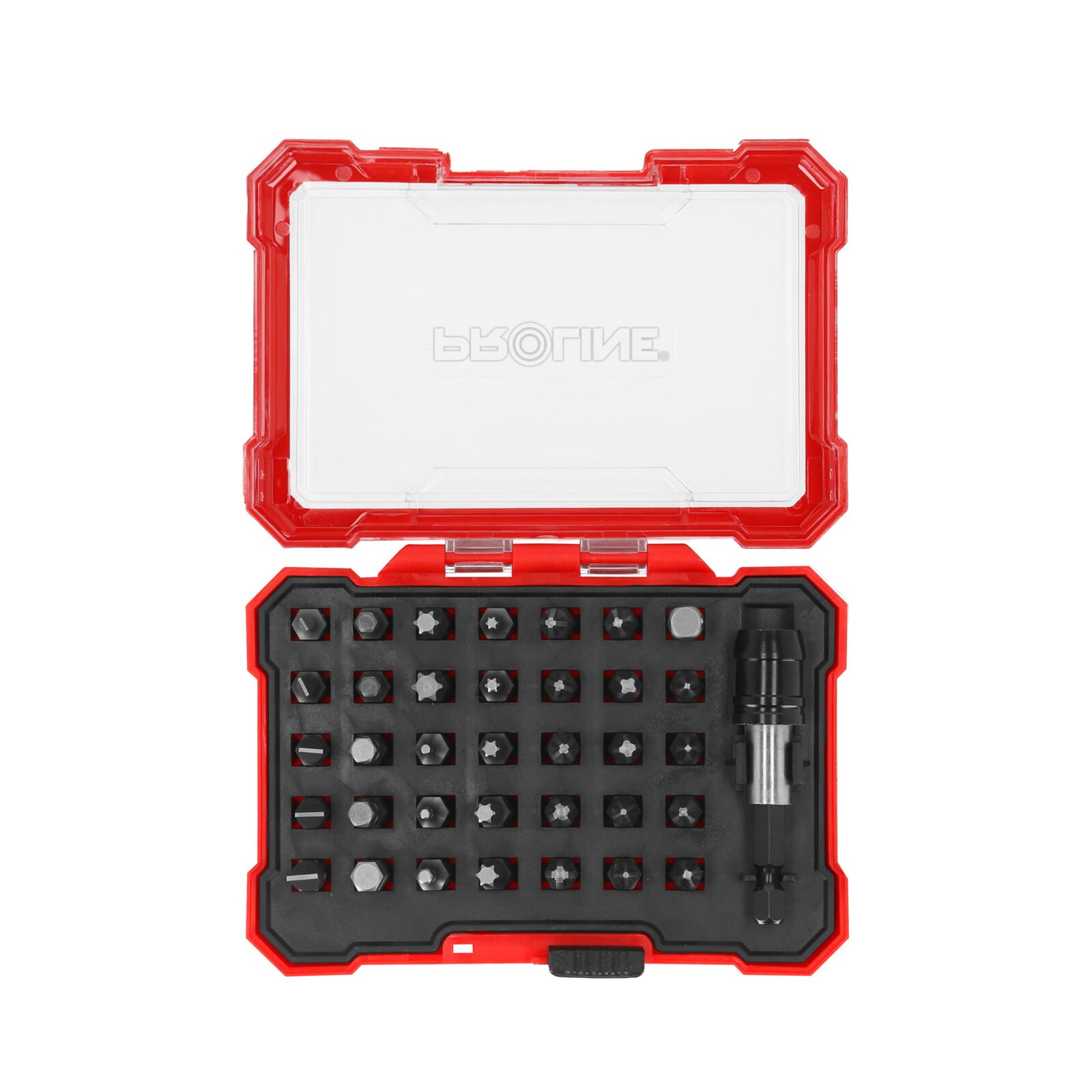 PROLINE TOOLS 36-Delars Bitsats med Handtag, Proline