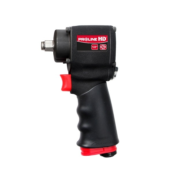 PROLINE TOOLS HD Tryckluftsdriven Mutterdragare 1/2678Nm Aluminium Gummihandtag, PROLINE HD