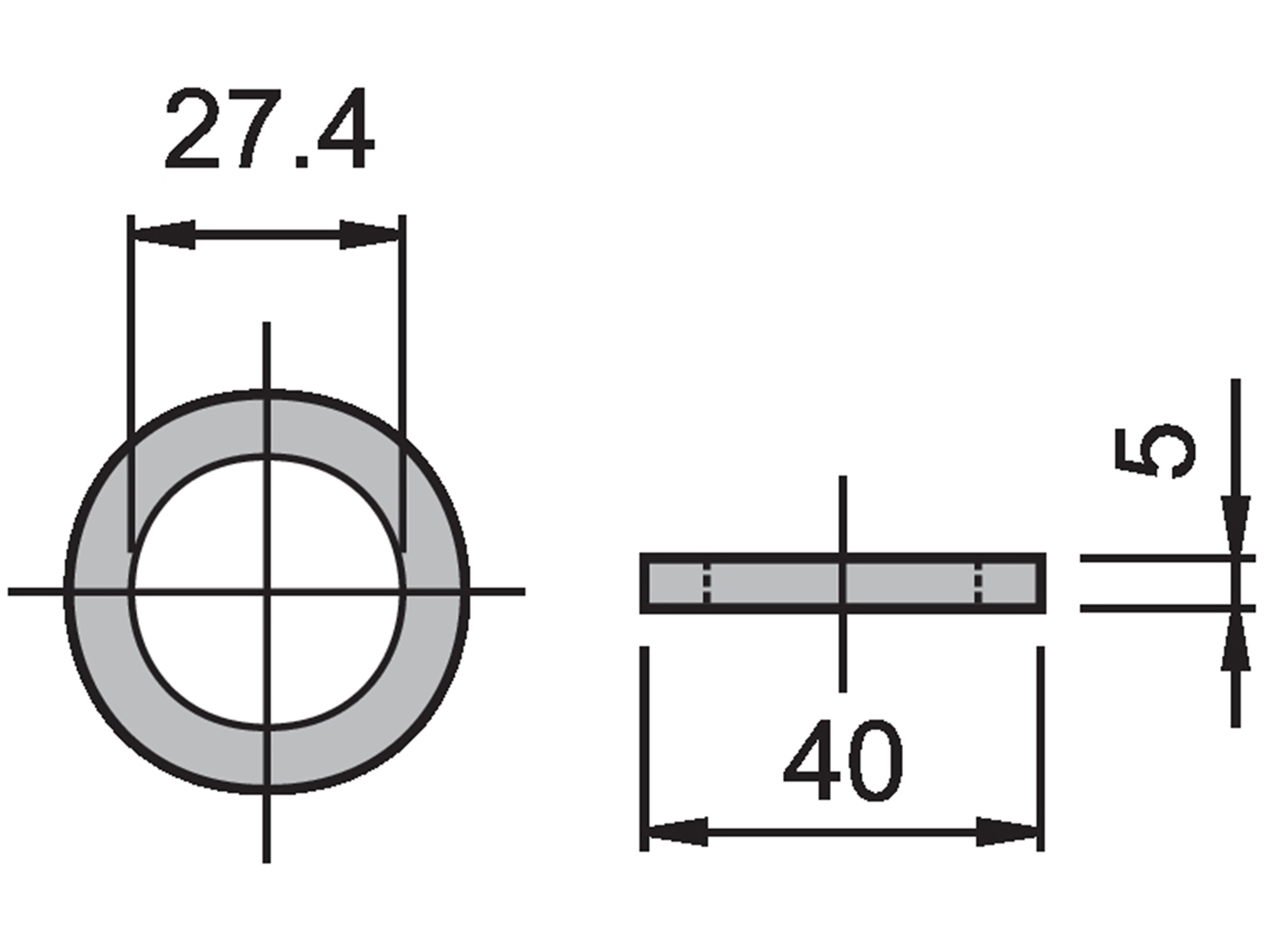 Stödring 27 mm - 2