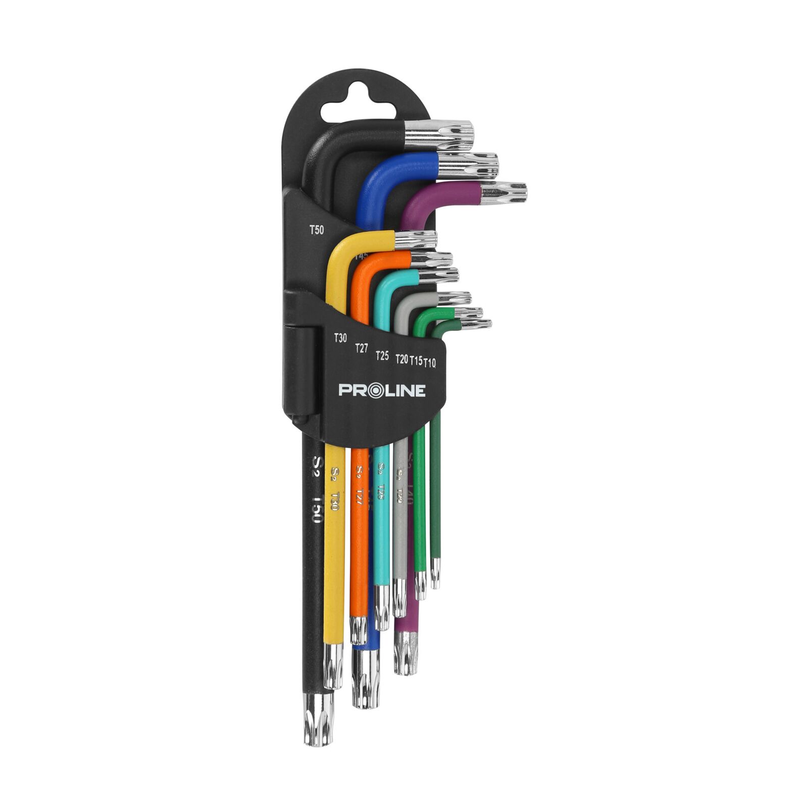 PROLINE TOOLS Torxnycklar Lång 9st set, Proline