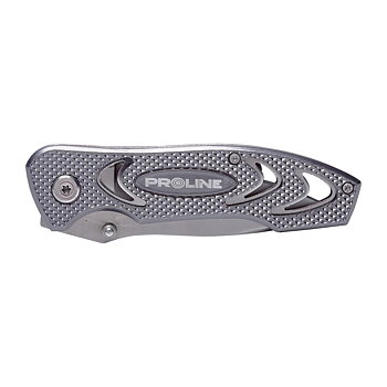 PROLINE TOOLS Universalkniv Infällbar med Förvaringsficka för Bälte, 11.5 cm, 8 cm Knivdel, 100g, Proline