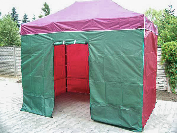 NAMAXA Popup Tält 3 x 3m, olika färger, lätt poch stabil, 3 eller 4 väggar, Namxa (Tältväggar : 3 väggar, utan framvägg) - 9
