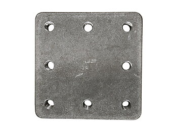 ROCKINGER svetsplatta inkl. bultsats hålbild 145x145 mm