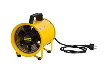Bärbar Industrifläkt Axial 230W 1500 m³/h Gul Rörmodell, Master