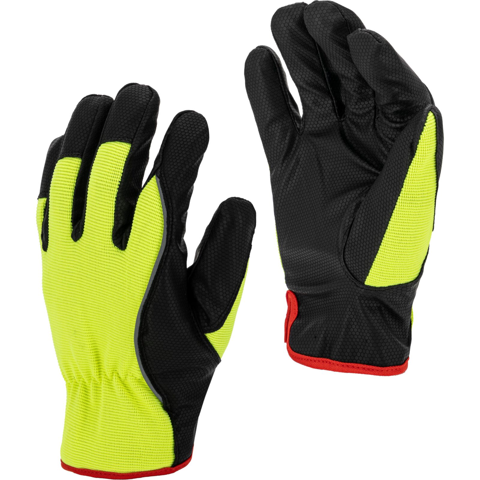 LahtiPro Arbetshandskar Värmefodrade Fleece Reflex LAHTI PRO (Handskestorlek : 9 [L] Handlängd 19,2cm Omkrets 22,9cm)