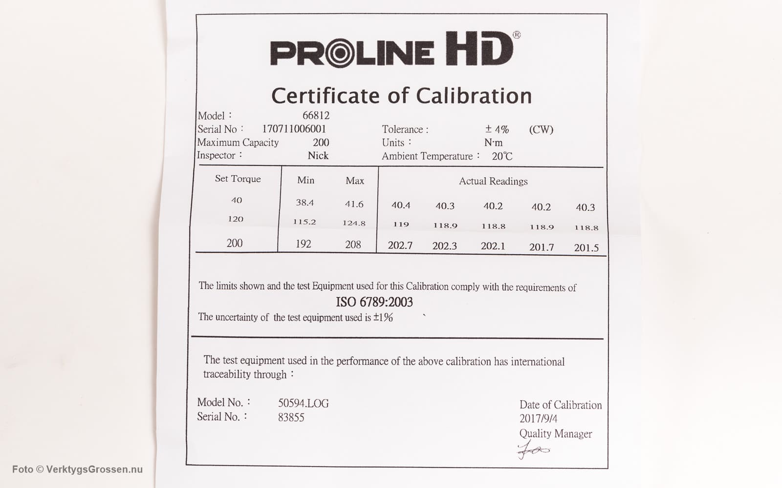 PROLINE TOOLS HD Momentnyckel 1/220-200 NM med 10 blocknyckel-fästen och hylsfäste, Proline HD - 26