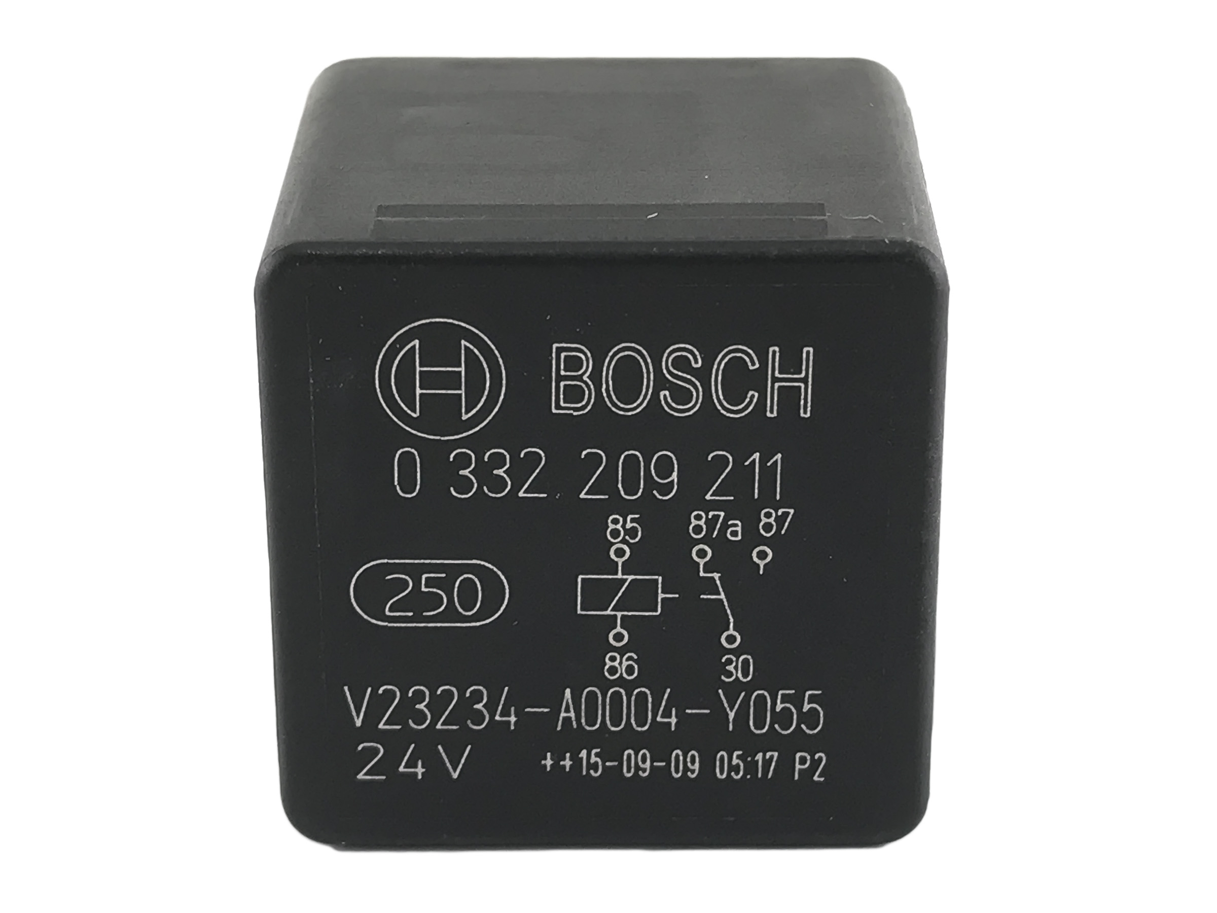 Minirelä Bosch 24V 20/10A u fäste - 3