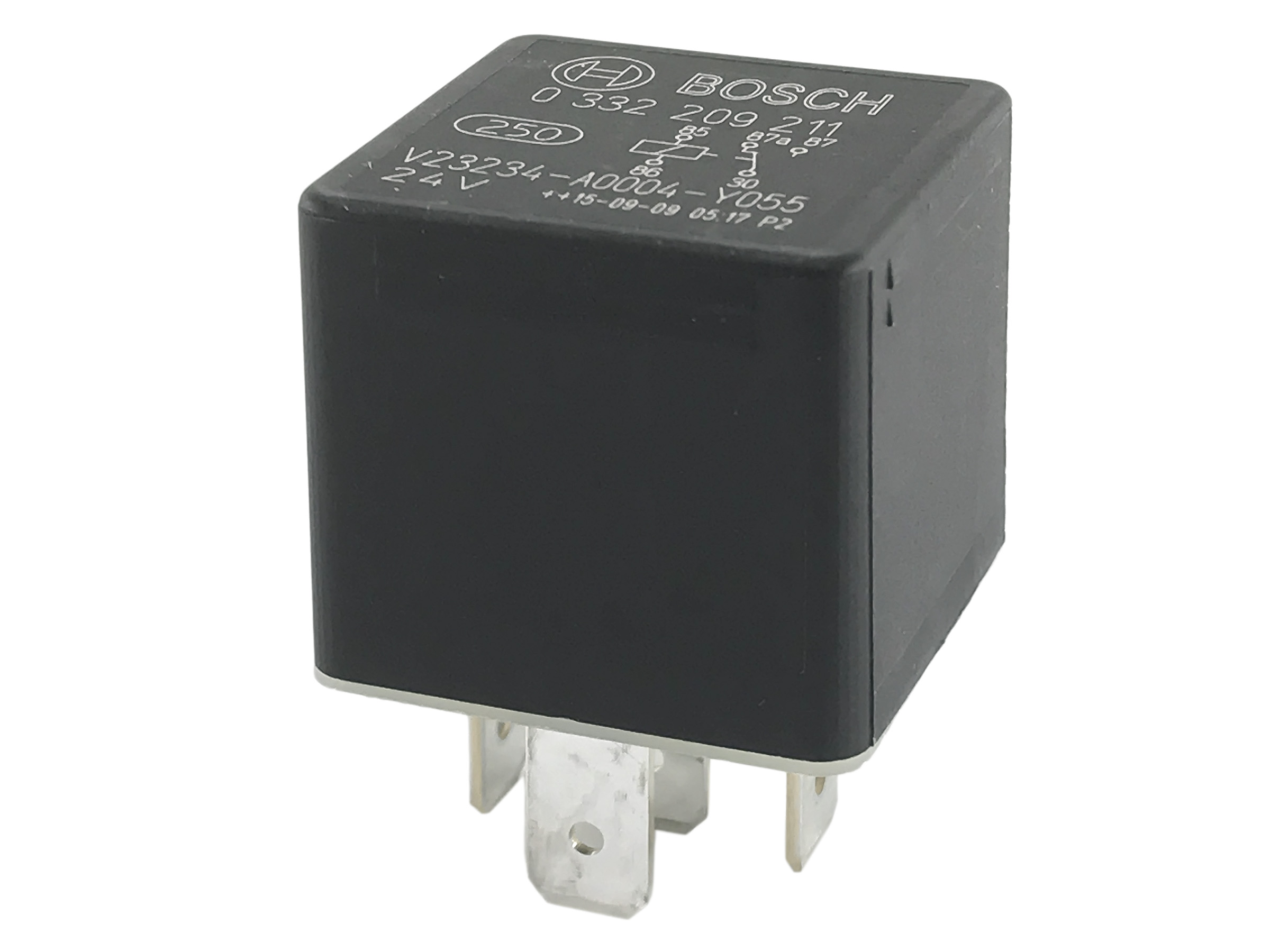 Minirelä Bosch 24V 20/10A u fäste - 2